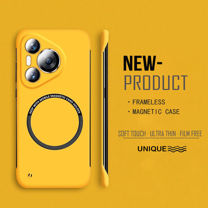 Ultra Thin Frameless Phone Cover - Ultra cienkie, twarde, magnetyczne etui na