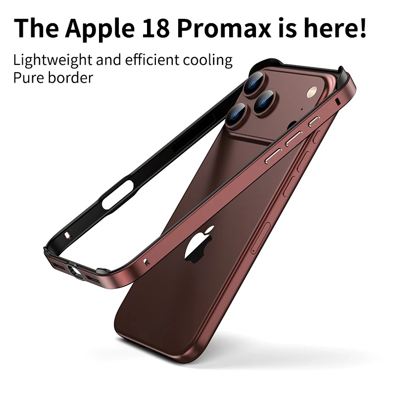 Metal Bumper Aluminum Frame Case - Hybrydowa ramka silikonowa z metalową obudową