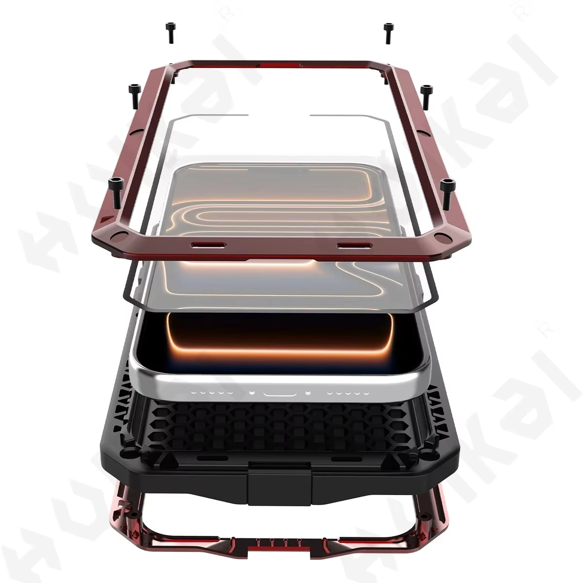 Heavy Duty 360 Full Body Protective Case - Etui na iPhone 18 17 16