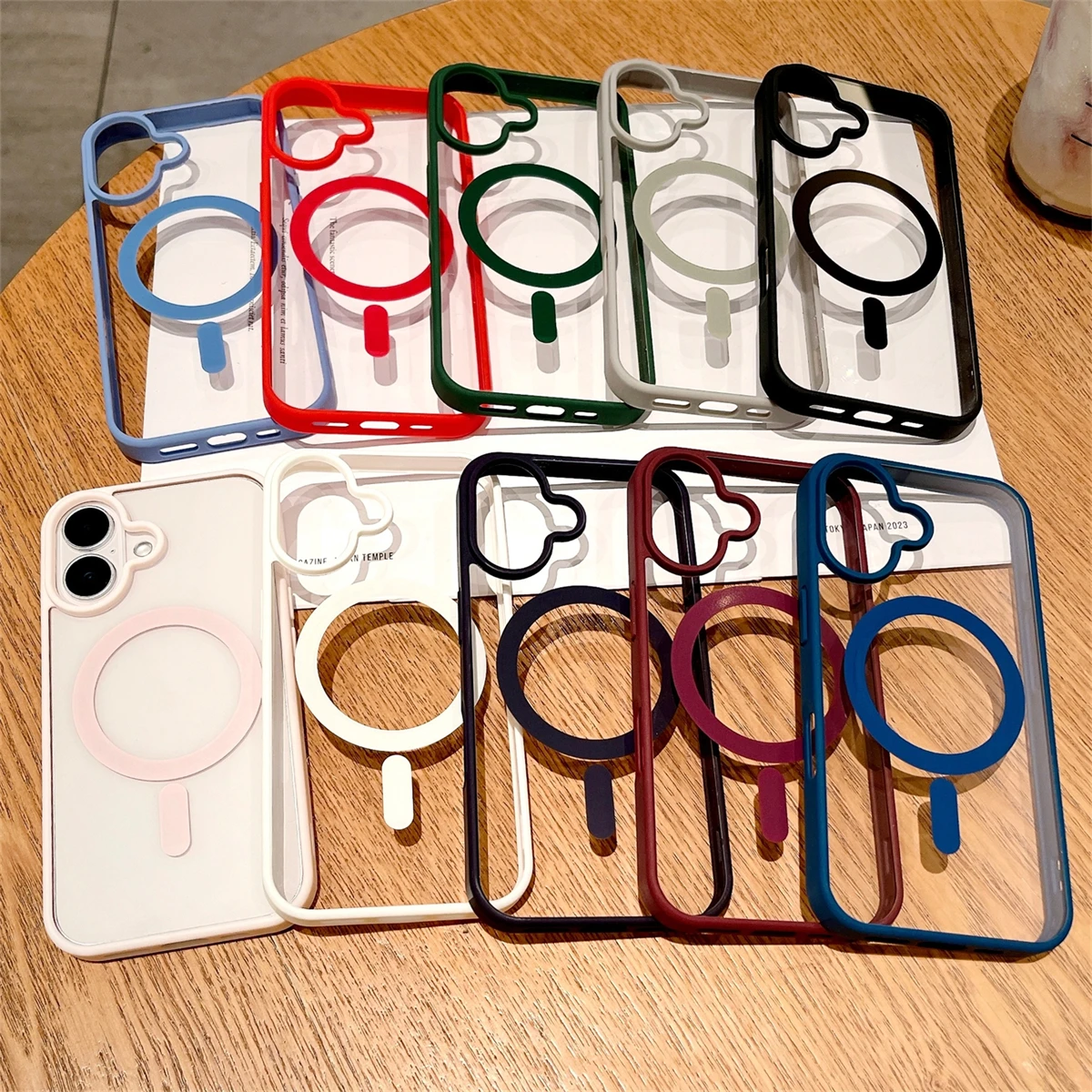 Clear Shockproof Bumper Case - Luksusowe, odporne na wstrząsy etui z
