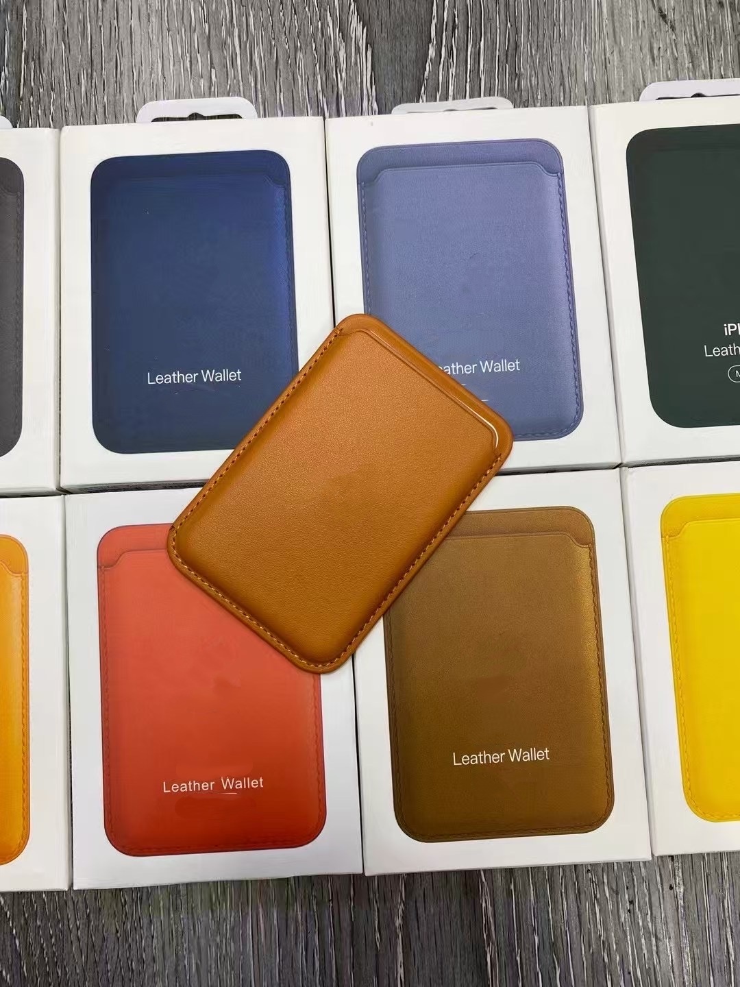 Skórzane etui na karty z uchwy – Leather Wallet Card Holder Phone Cover recenzja i cena