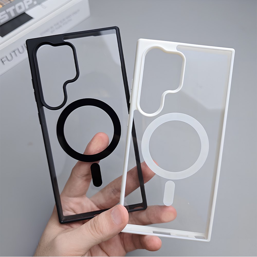 Luksusowe akrylowe przezroczys – Clear Shockproof Bumper Case recenzja i cena