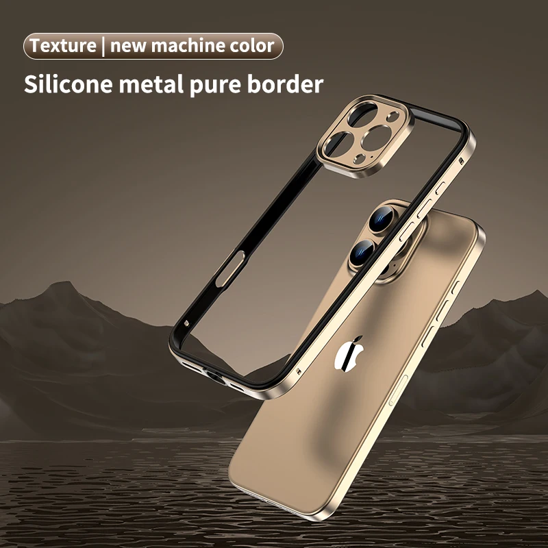 Ochrona aparatu + Hybrydowa ra – Metal Bumper Aluminum Frame Case recenzja i cena