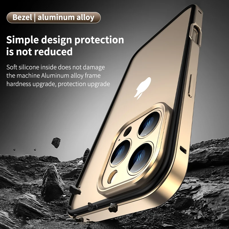 Ochrona aparatu + Hybrydowa ra – Metal Bumper Aluminum Frame Case recenzja i cena