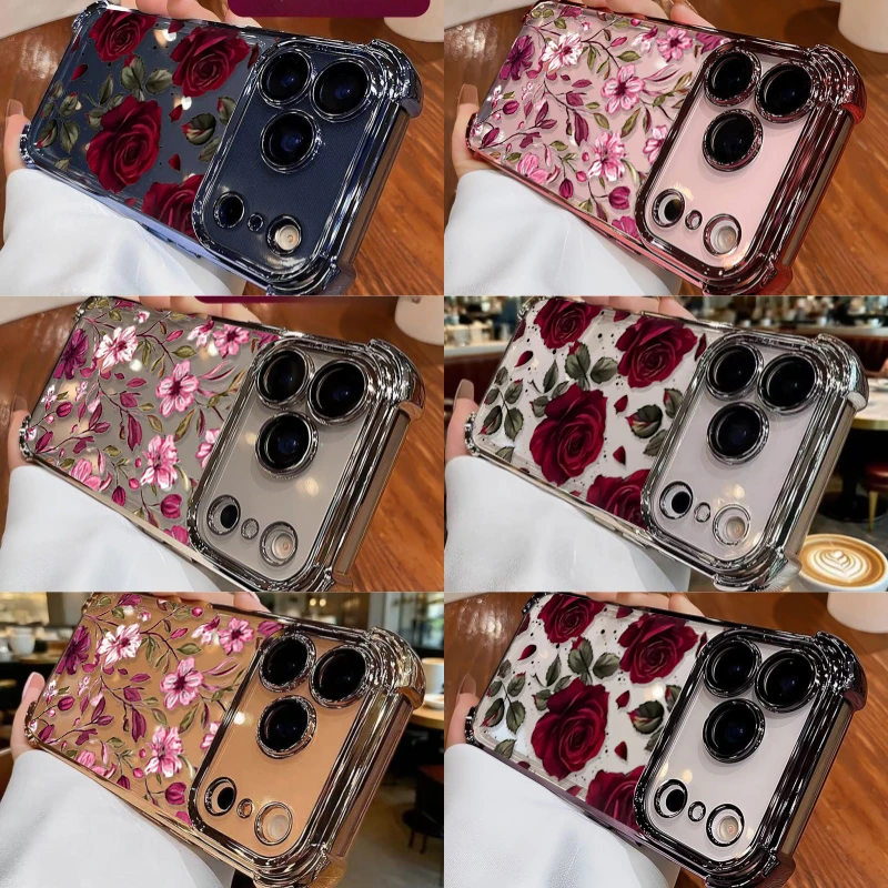 Etui w stylu vintage z motywem – Vintage Floral Pattern Soft Case recenzja i cena