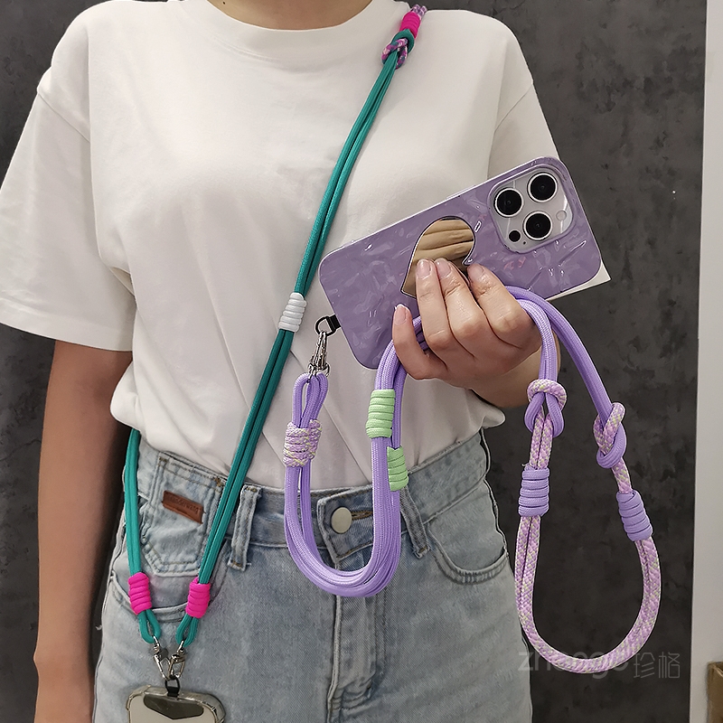 Smycz do telefonu komórkowego  – Crossbody Lanyard Neck Strap Case recenzja i cena