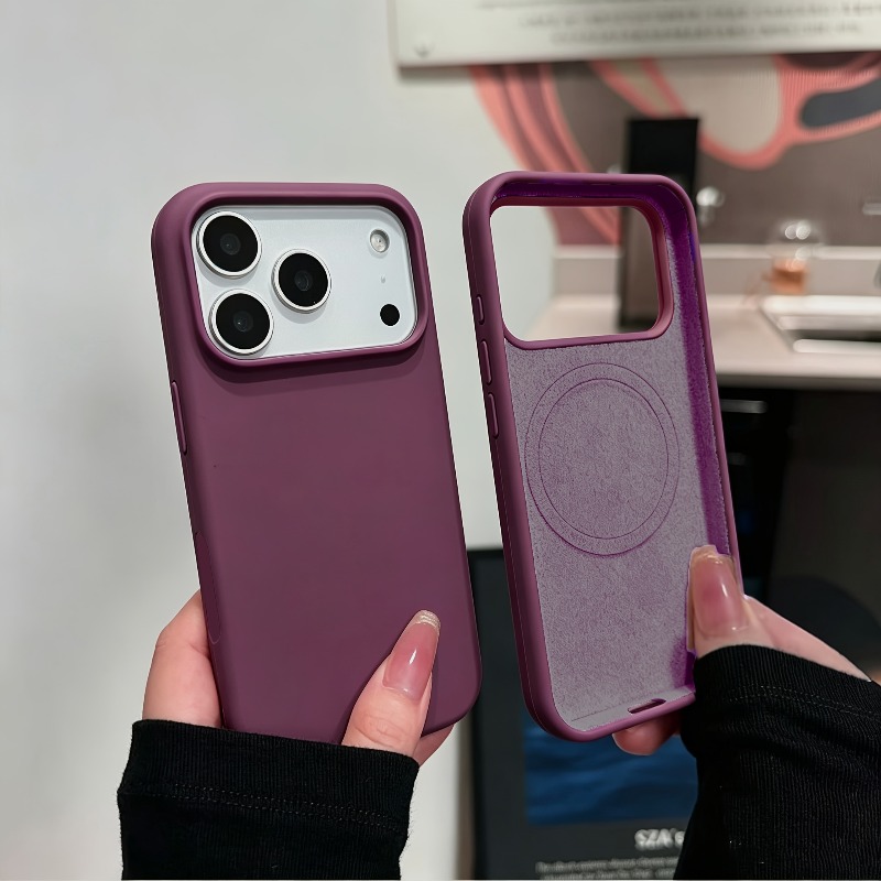 Płynny silikonowy, miękki w do – Liquid Silicone Magnetic Phone Case recenzja i cena