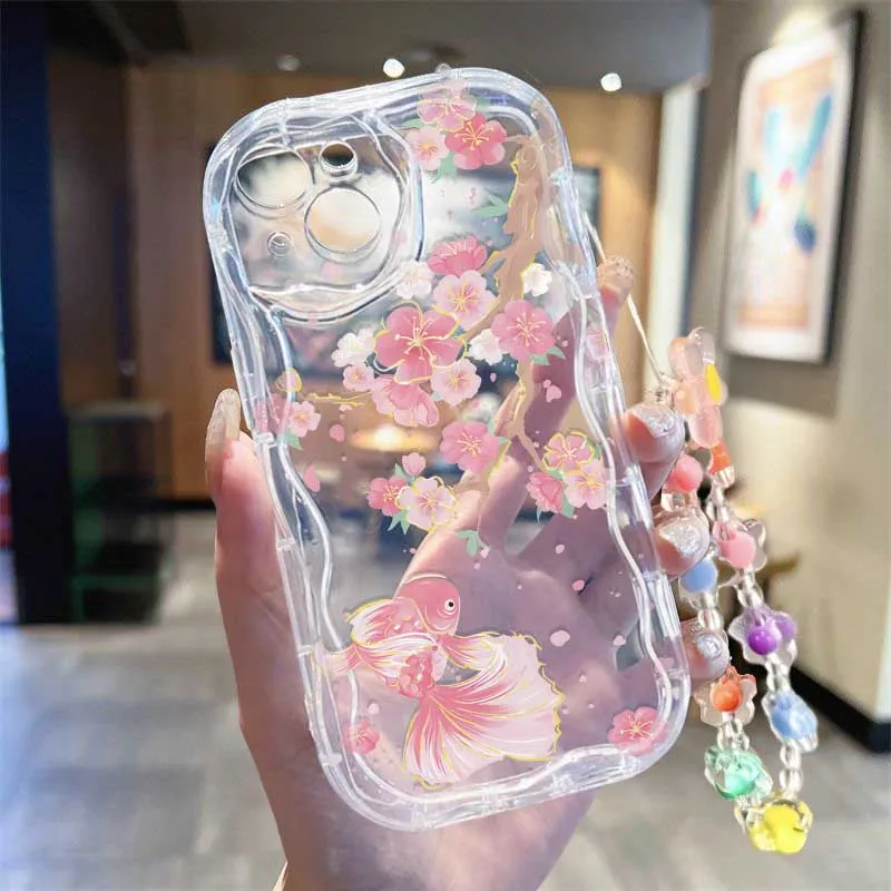 Etui na rękawie z motywem słod – Cute Cartoon Wrist Strap Silicone Case recenzja i cena