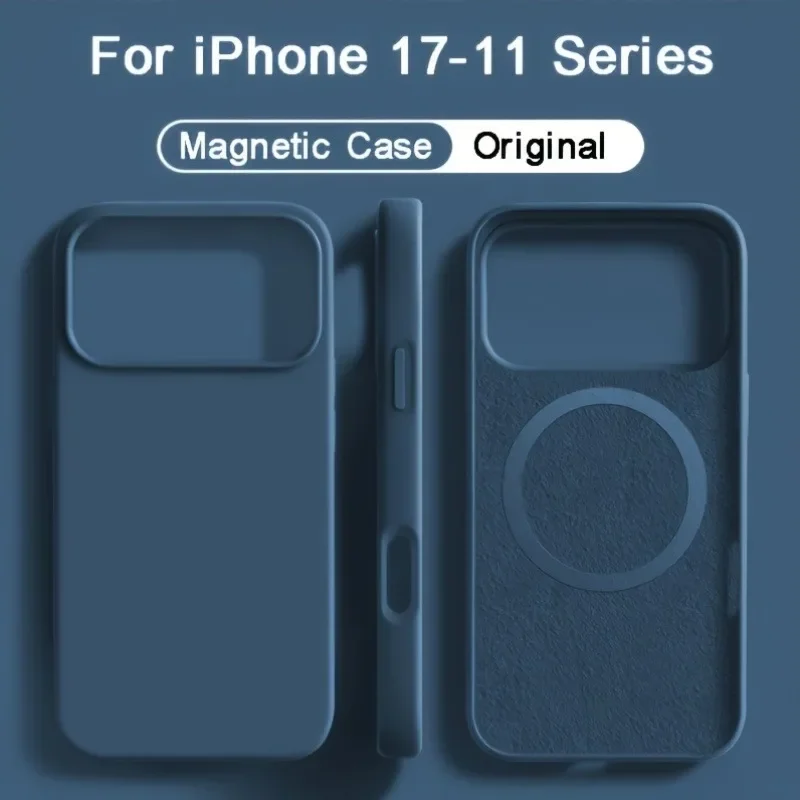 Modne, magnetyczne etui na tel – Liquid Silicone Magnetic Phone Case recenzja i cena