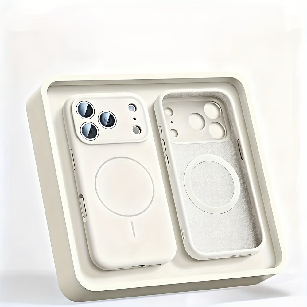 Magnetyczne etui Magsafe na te – Liquid Silicone Magnetic Phone Case recenzja i cena