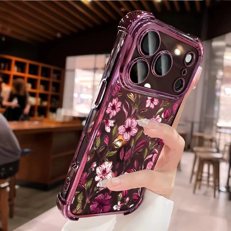 Etui w stylu vintage z motywem – Vintage Floral Pattern Soft Case recenzja i cena