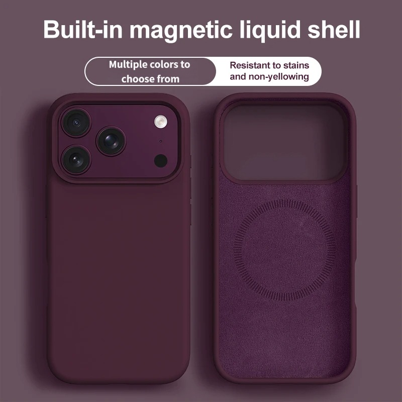 Oryginalne silikonowe etui ma – Liquid Silicone Magnetic Phone Case recenzja i cena