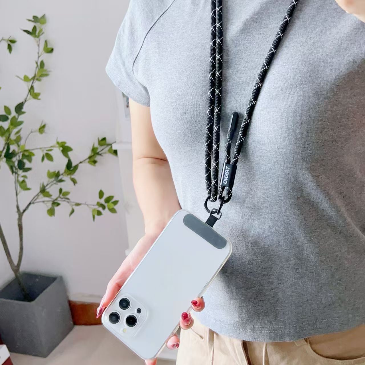 Regulowany modny pasek do tele – Crossbody Lanyard Neck Strap Case recenzja i cena