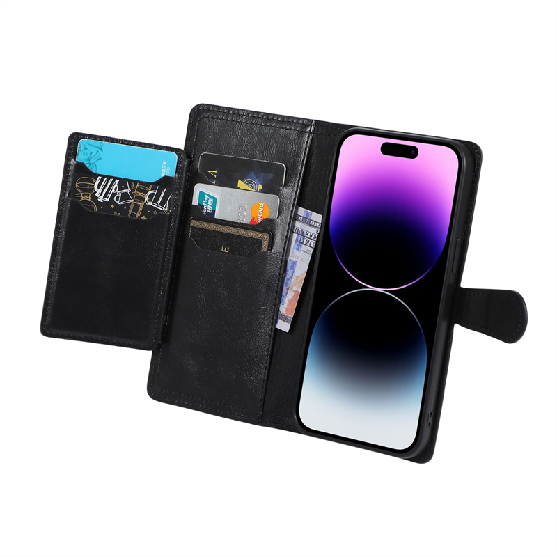 Etui na telefon Samsung Galaxy – Leather Wallet Card Holder Phone Cover recenzja i cena