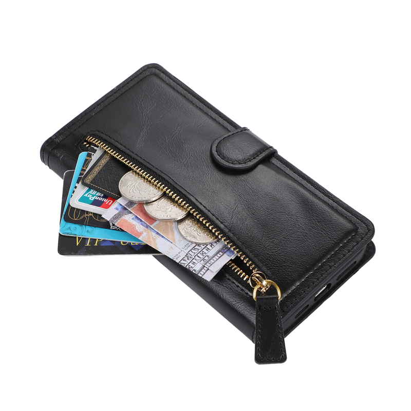 Etui na telefon Samsung Galaxy – Leather Wallet Card Holder Phone Cover recenzja i cena