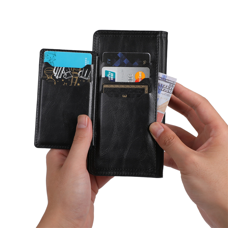 Etui na telefon Samsung Galaxy – Leather Wallet Card Holder Phone Cover recenzja i cena